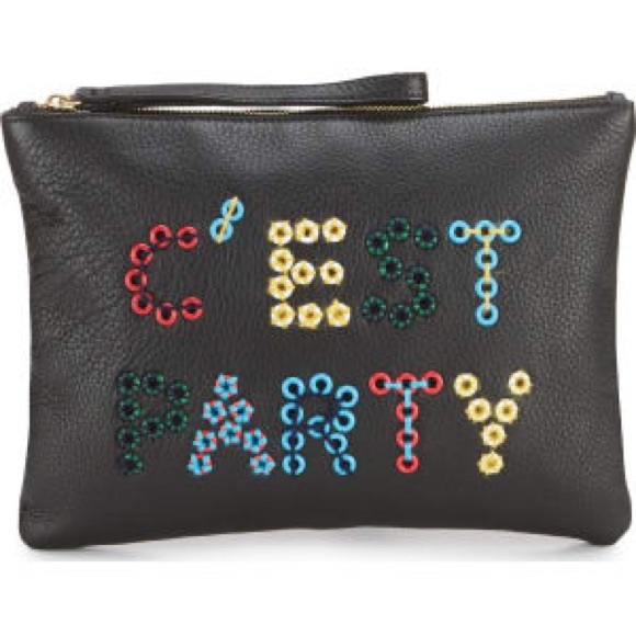 Sam Edelman Handbags - Sam Edelman Layton Clutch c'Est Party Wrislet